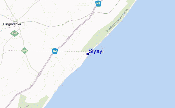 Siyayi location map