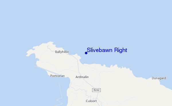 Slivebawn Right location map