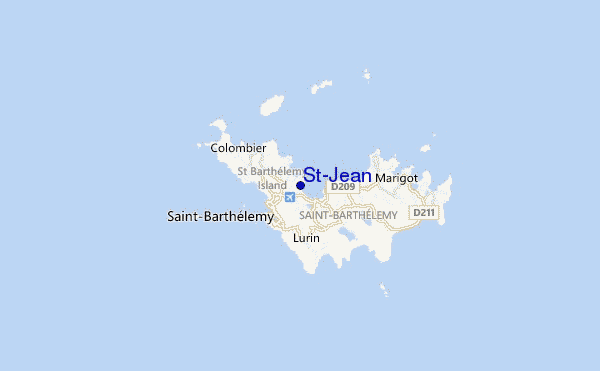 St-Jean location map