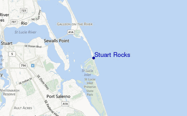 Stuart Rocks location map