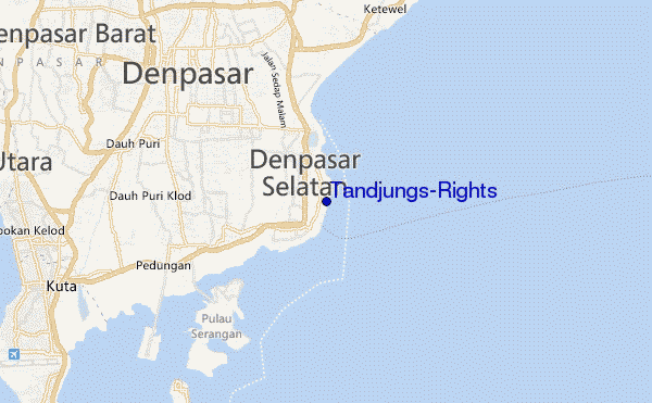 Tandjungs-Rights location map