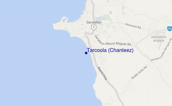 Tarcoola (Chanteez) location map
