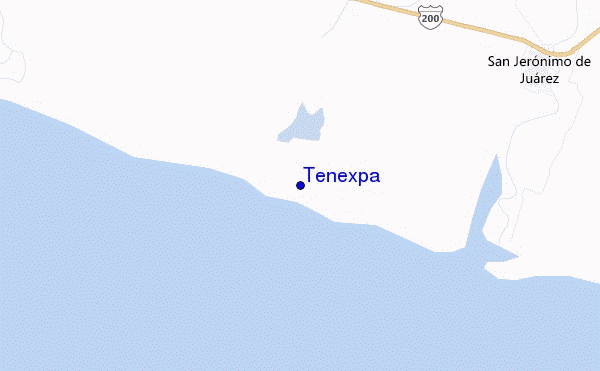 Tenexpa location map