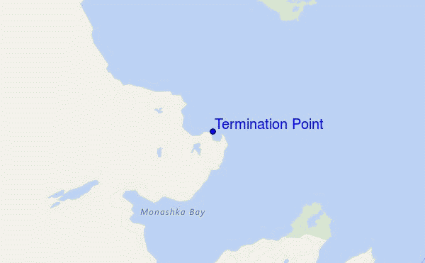 Termination Point location map