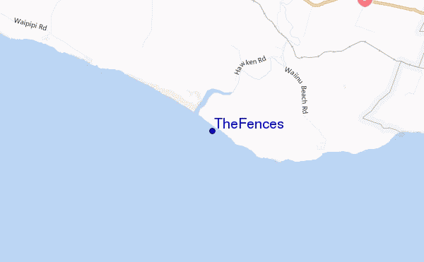 The Fences location map