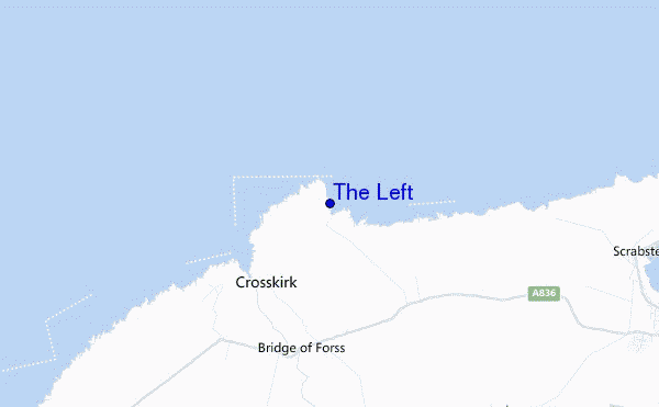 The Left location map