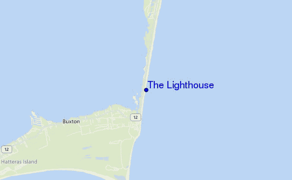 The Lighthouse location map