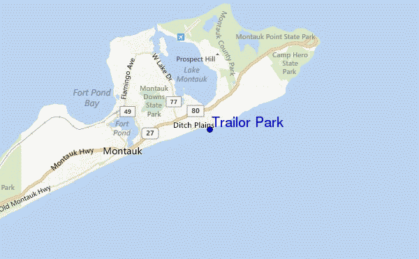 Trailor Park location map
