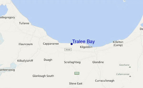 Tralee Bay location map
