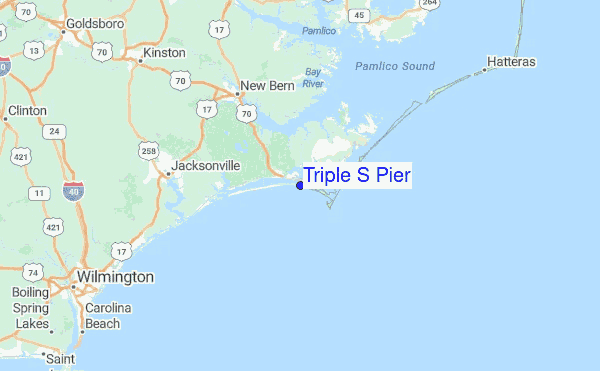 triple s pier surf forecast and surf reports carolina north usa wilmington nc tides chart
