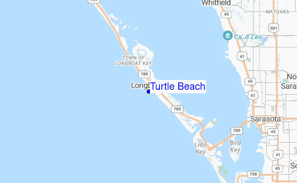 Turtle Beach location map