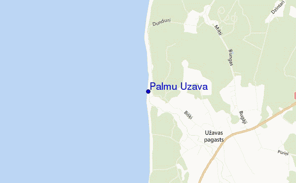 Palmu Užava location map