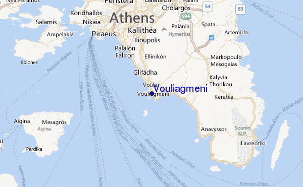 Image result for vouliagmeni map