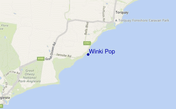 Winki Pop location map