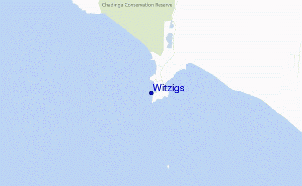 Witzigs location map