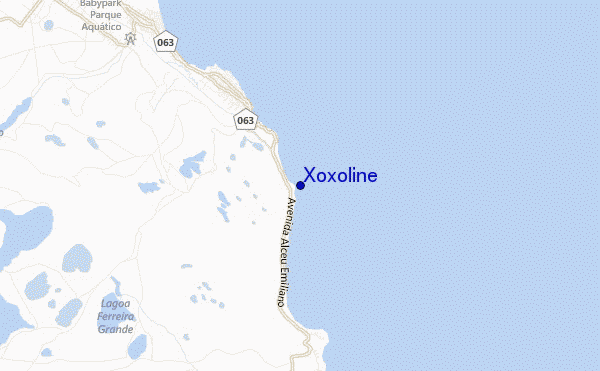 Xoxoline location map