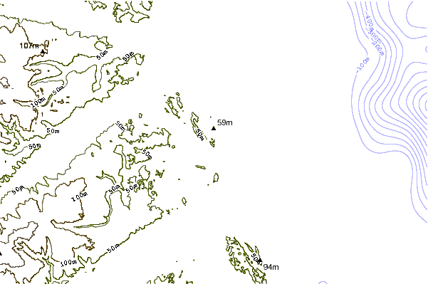 Shoreline around Abacateiro