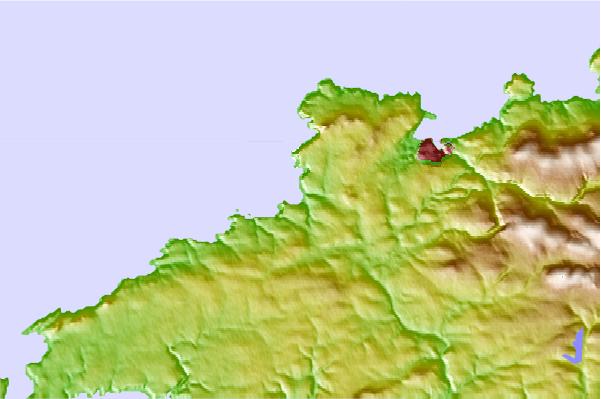 Surf spots located close to Abermawr