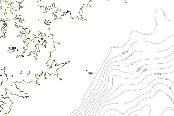 Shoreline around Acque-Calde (Savona)