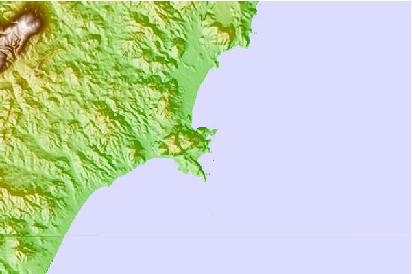 Surf spots located close to Acropolis (Lindos Rhodos)