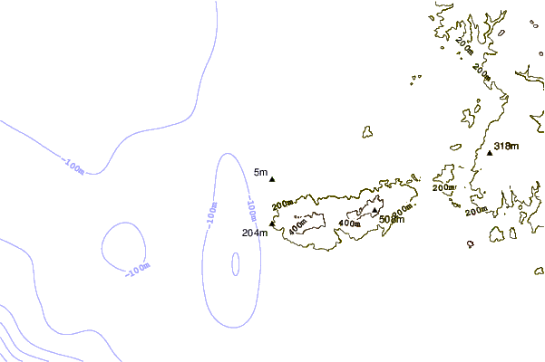 Shoreline around Adraga