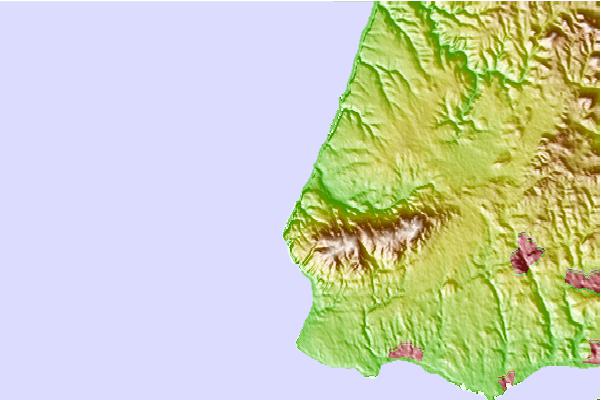 Surf spots located close to Adraga