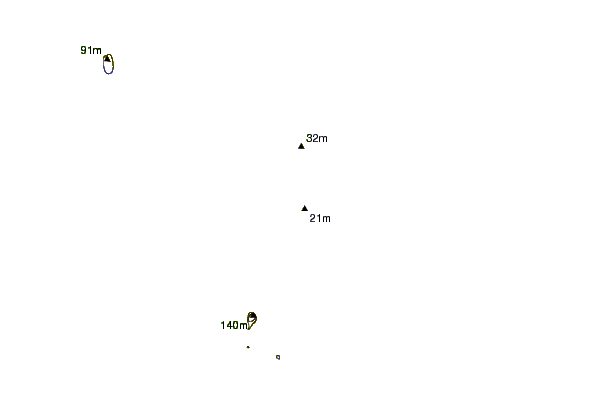 Shoreline around Adria