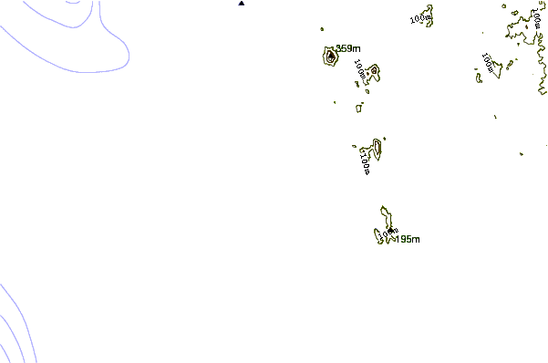 Shoreline around Agua Verde