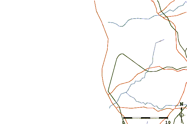 Roads and rivers around Agucadoura