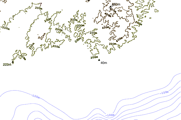 Shoreline around Aiguadolc