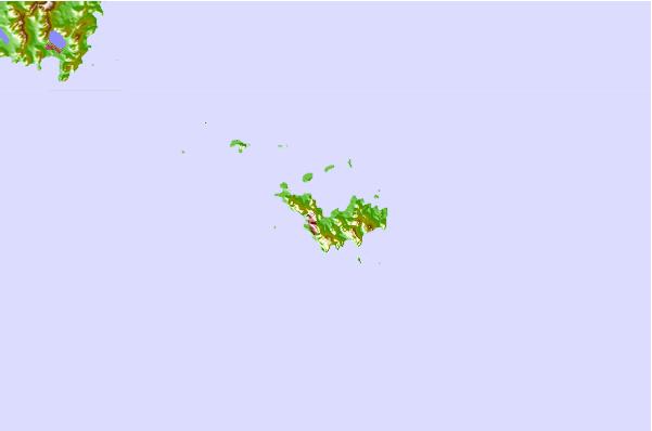 Surf spots located close to Airpot Left
