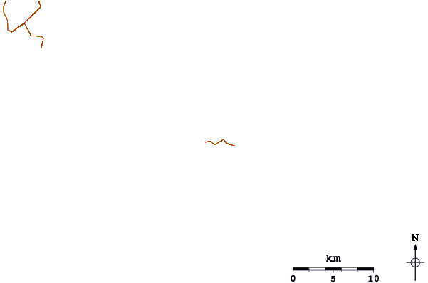 Roads and rivers around Airpot Left