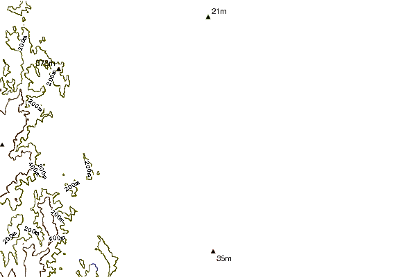 Shoreline around Akkorokamui