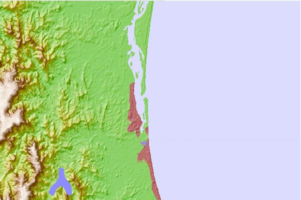 Surf spots located close to Akkorokamui