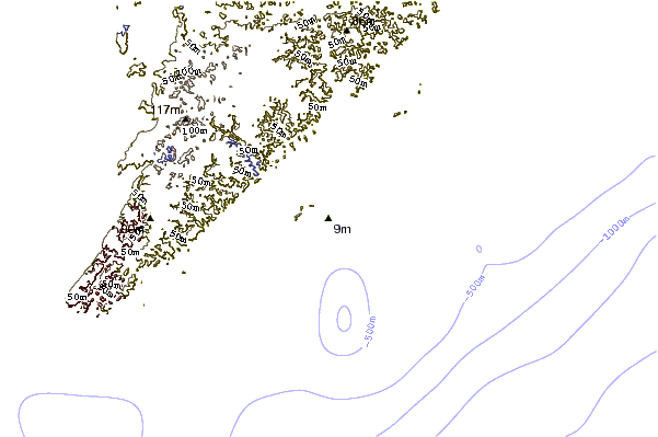 Shoreline around Aleluia
