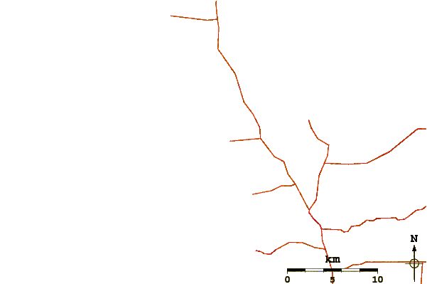 Roads and rivers around Alkimos