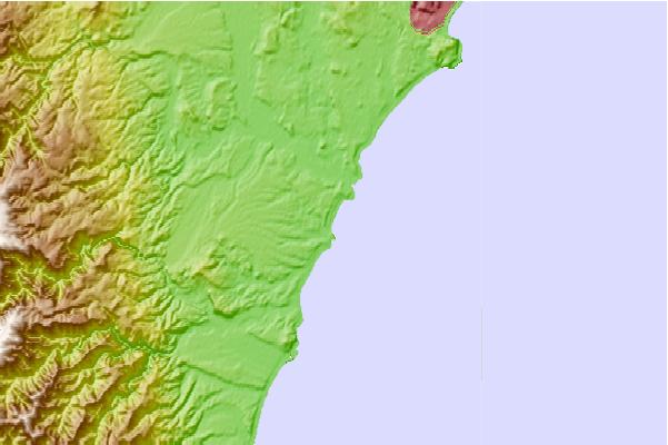 Surf breaks located close to All Day Bay