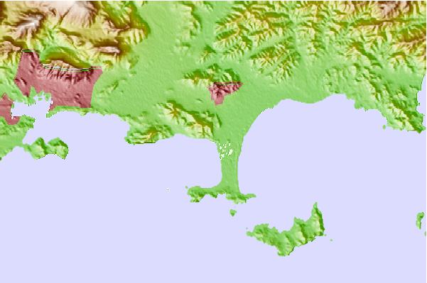 Surf spots located close to Almanarre - Le Petit Port