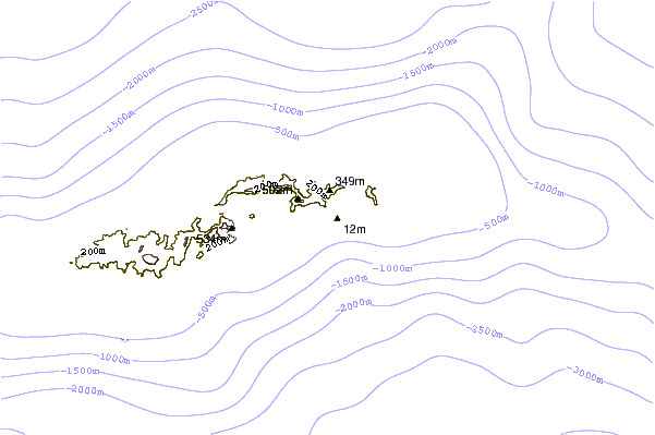 Shoreline around Alofau Gas Station