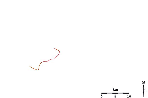 Roads and rivers around Alofau Gas Station