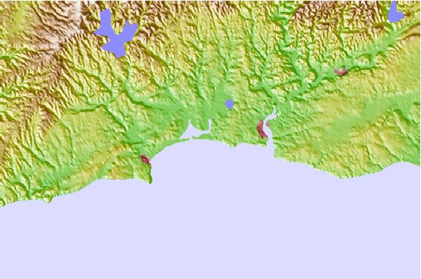 Surf spots located close to Alvor