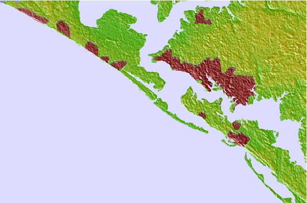 Surf spots located close to The Pass
