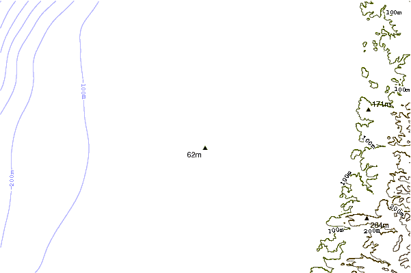 Shoreline around Ambatia Beach
