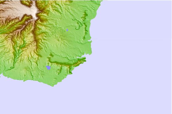 Surf spots located close to Ammonias