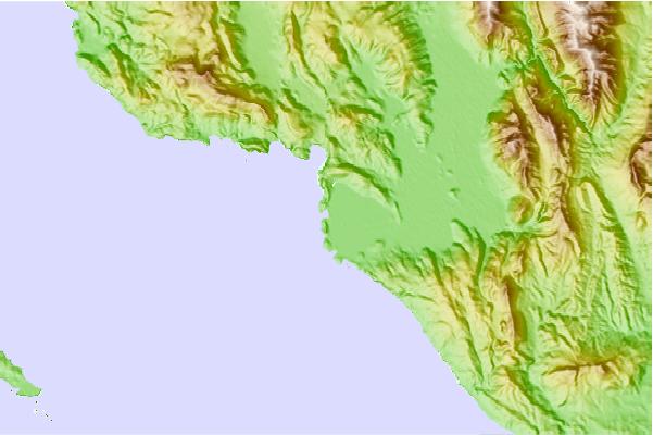 Surf spots located close to Amoudia Left