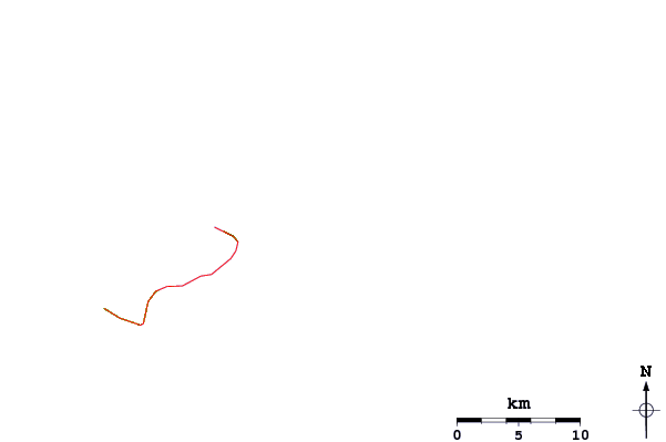 Roads and rivers around Amouli