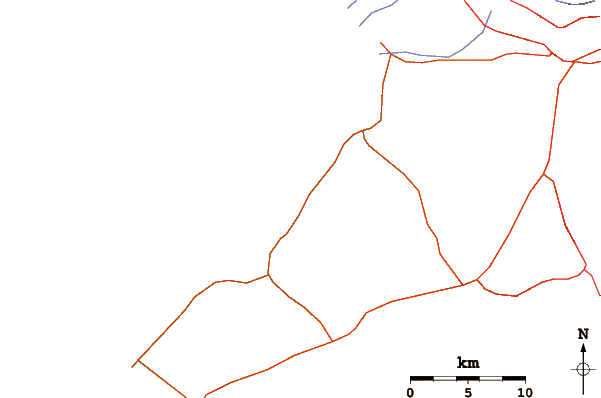 Roads and rivers around Anaehoomalu Bay_A-Bay