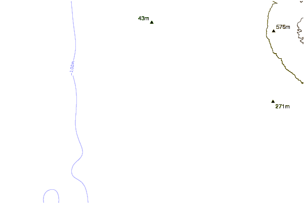 Shoreline around Anawhata Road (Oaonui)