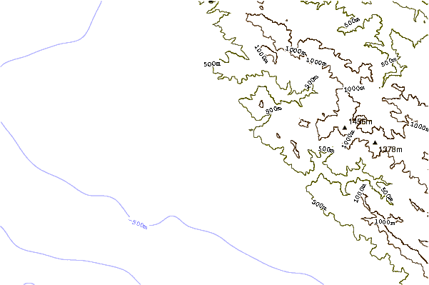 Shoreline around Andrew Molera State Park