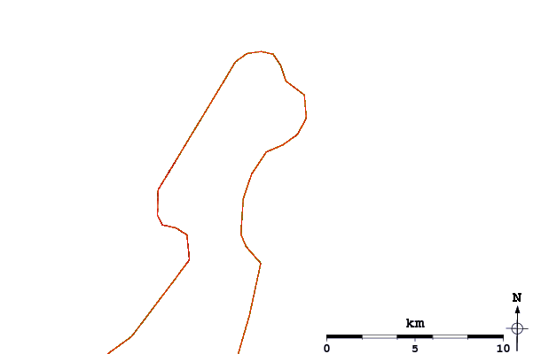 Roads and rivers around Angjarnsudden
